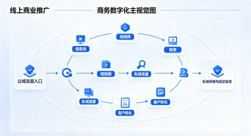 玉山县线上商业推广怎么做？全域流量闭环搭建与低成本转化实战指南